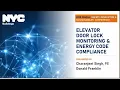 Elevator Door Lock Monitoring Energy Code Compliance