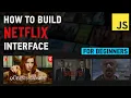 How to build a Netflix Slider with HTML CSS Javascript for beginners in 2021