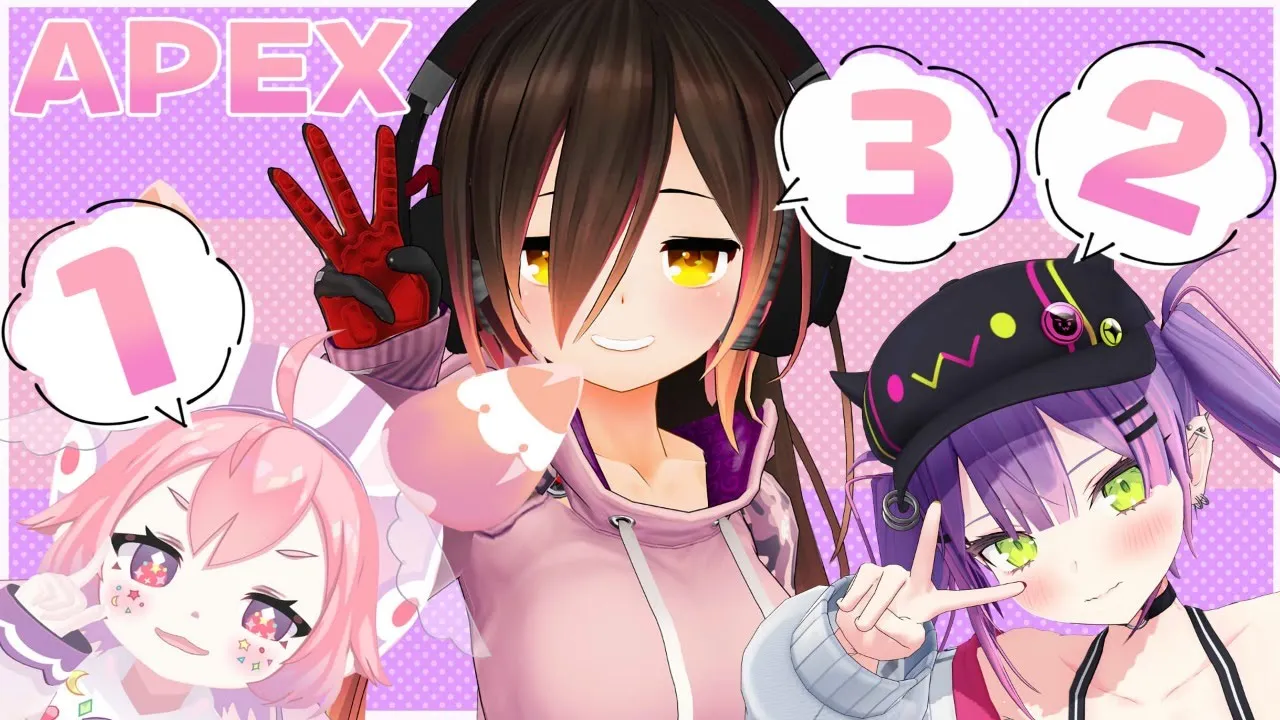【APEX】1・2・3！でランクスタートダッシュ！！！！【ホロライブ/ロボ子さん】