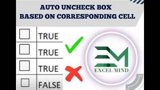 Auto Uncheck checkBox If Corresponding Cell Task Removed