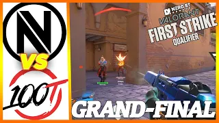 GRAND-FINAL! ENVY vs 100T HIGHLIGHTS - First Strike NA Closed Qualifier VALORANT