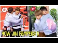 Download Lagu BTS Taejin Moments - How Seokjin Pampers His Baby Bear