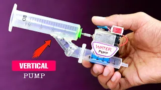 This is how you can make VERTICAL WATER PUMP