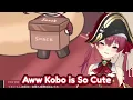 Marin couldn't resist Kobo's cuteness when she reacted to their animations.