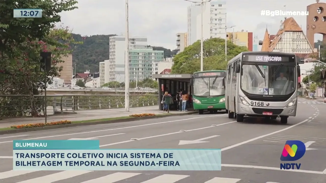 Transporte coletivo de Blumenau inicia sistema de bilhetagem temporal na segunda-feira (04)