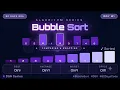 BubbleSort Algorithm - Dry Run Code
