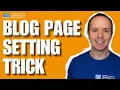 How to Set a Blog Page in WordPress Start Your Blogging Adventure Today
