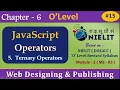 about Ternary operators in hindi