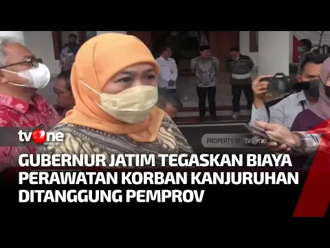 Gubernur Jawa Timur Pastikan Korban Tragedi Kanjuruhan Tidak Dipungut Biaya Perawatan