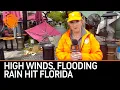 Southern Florida Inundated by Rainstorm with High Winds