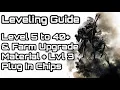 NieR Automata - Early Leveling guide Lvl 5 to 40 Material Chip farm