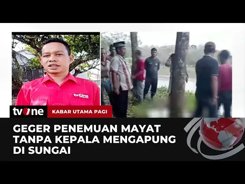 Geger, Warga Temukan Mayat Tanpa Kepala Terbungkus Karung di Sungai Batang Tebo, Bungo, Jambi