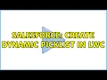Salesforce Create dynamic picklist in lwc
