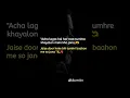 Download Lagu acha lagta hai har rat tumhare khayalon me kho Jana ❤️‍🩹🕊️#lines #love #shayari #sad #trending