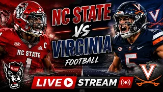 CFB NC State vs Virginia Live Reaction and Commentary