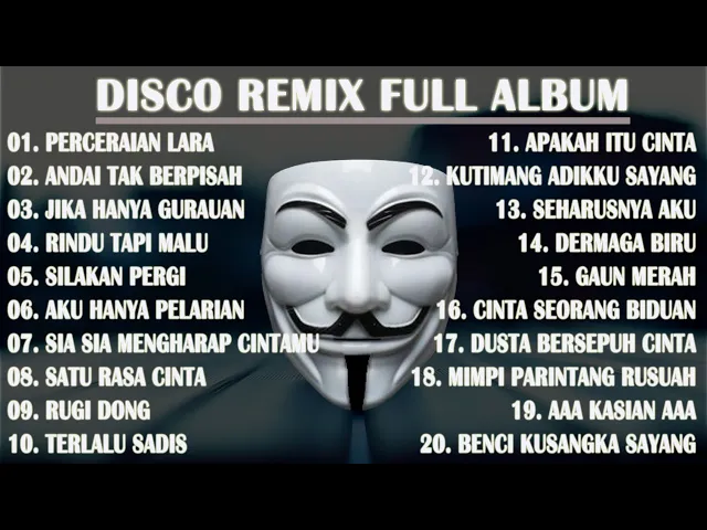 Download MP3 DISCO REMIX FULL ALBUM (Tanpa Iklan)  - PERCERAIAN LARA IPANK X ANDAI TAK BERPISAH REMIX