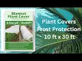 Blanket Plant Cover - Frost Protection