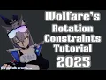 Vrchat Rotation Constraints Tutorial 2025