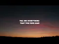 Zach Bryan - Lies (Lyrics) ft. Lana Del Rey