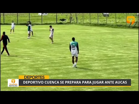 Deportivo Cuenca se prepara para jugar ante Aucas