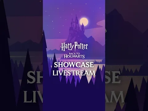 Don't miss the #BackToHogwarts showcase, streaming live on YouTube and TikTok!