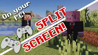 Splitscreen for Minecraft Java Fabric