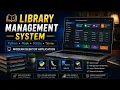 Library Management System Project in Python Flask SQLite Tkinter Full Source Code