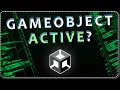 How to KNOW IF a GameObject IS ACTIVE or INACTIVE through code in Unity