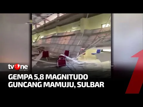 Kondisi Terkini Pasca Gempa 5,8 Guncang Mamuju