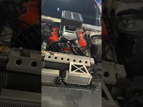 1189hp V8 FIRST START
