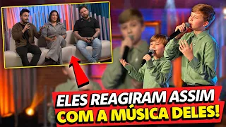 Pedro e Vitor ARRASARAM cantando "Bilhetinho na Escola" no NOVO Jovens Talentos!
