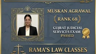 genuine review of muskan agarwal who secured 68 rank in gujratjudicial services pcsjtopper pcsj