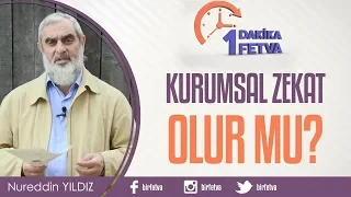 Kurumsal zekat olur mu?