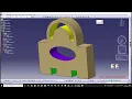 CATIA V5 Basic 3D Model Exercises - 15