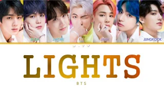 BTS 방탄 소년단 LIGHTS Lyrics Color Coded Kan Rom Eng 