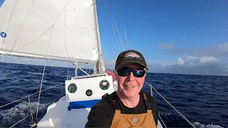 Ep 11, Solo on a Small Boat Bound for Horta on the Island of Faial in the Azores