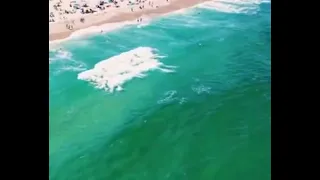 Lavallette NJ Looks Like the Caribbean Stunning Drone Flyover of Crystal Blue Water