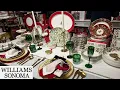 WILLIAMS SONOMA NEW CHRISTMAS 2024 TABLE DESIGN GIFT IDEAS