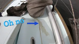 Outboard motor leaking