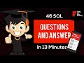 46 SQL Interview Questions and Answer In 13 minutes Ace your Exams Maths and Data Academy