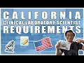 Requirements for the California Clinical Laboratory Scientist License Lab Science