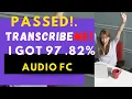 TranscribeMe Test Answers 2020 How To Pass TranscribeMe Exam PASSED