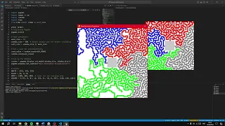 Python Pygame Recursive Backtracking Maze Generator