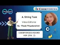 A String Task Codeforces beta Round 89 Div 2 Codeforces DCC NIT-A