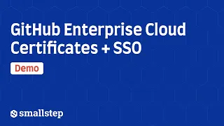 GitHub Enterprise Cloud Certificates SSO