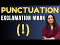 Punctuation - 4 Exclamation Mark Basic English Grammar in Hindi UC LIVE