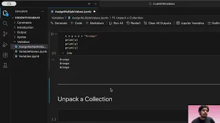Learn how to assign multiple Values in Python Programming codewithvaibhav