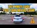 Your Last Minute GUIDE to pass