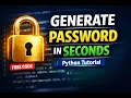 Generate Strong Passwords On The Fly Python Password Generator Function Beginner Friendly