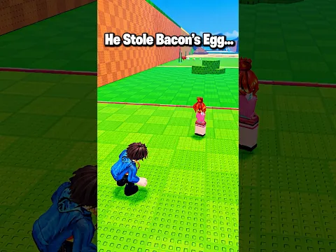 He stole bacon eggš #stealanegg #stealabrainrot #roblox